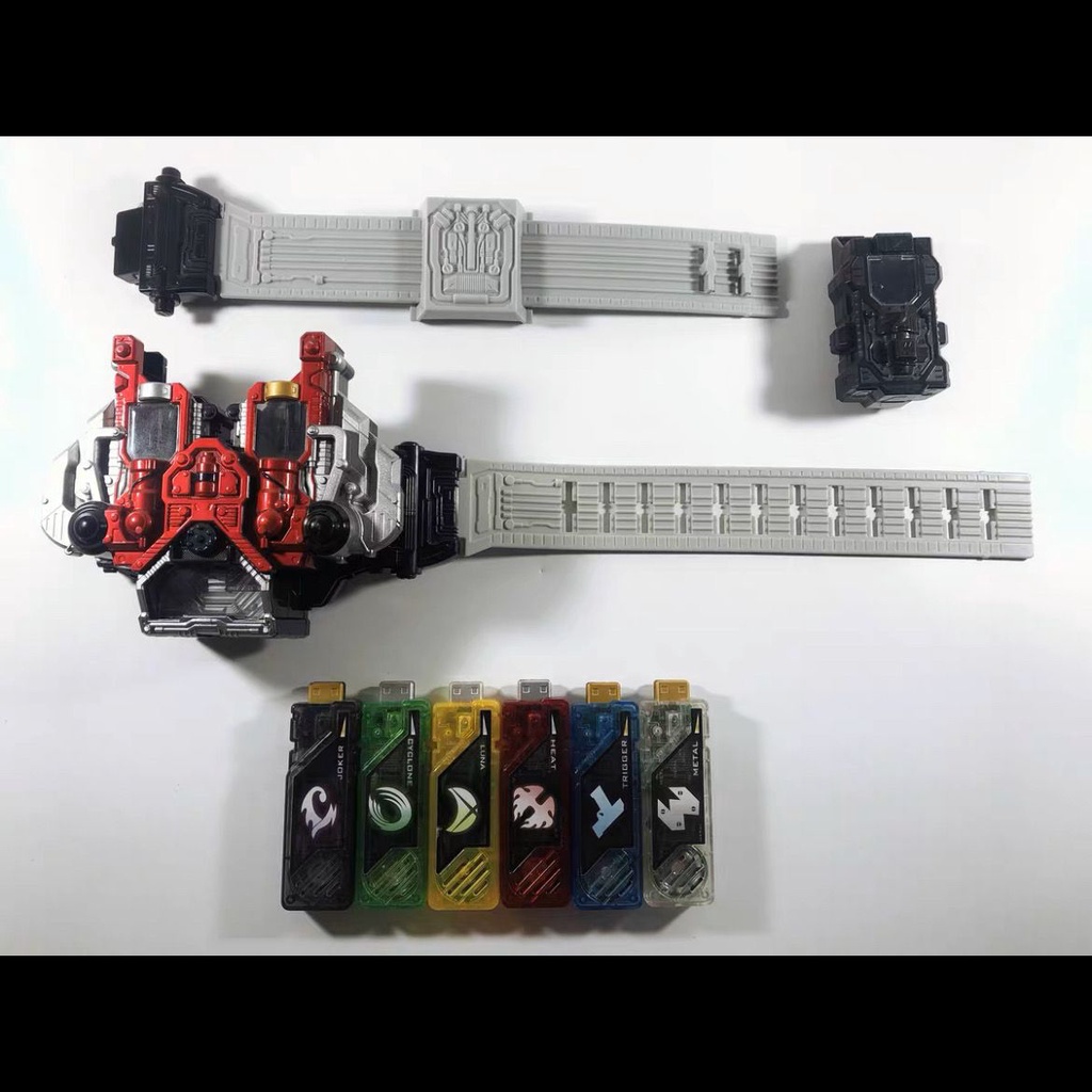 Kamen rider w dx Khẩu Trang Che Mặt Và Đai henshin Đôi henshin Lái Xe Bị Mất Ký Hiệu Jokercyclone Đầu Lâu Vĩnh Cửu