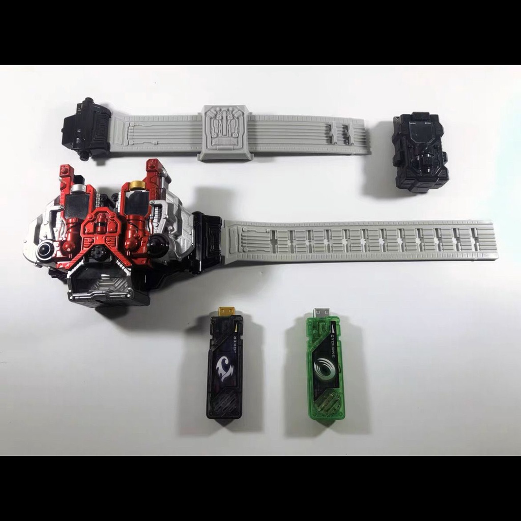 Kamen rider w dx Khẩu Trang Che Mặt Và Đai henshin Đôi henshin Lái Xe Bị Mất Ký Hiệu Jokercyclone Đầu Lâu Vĩnh Cửu
