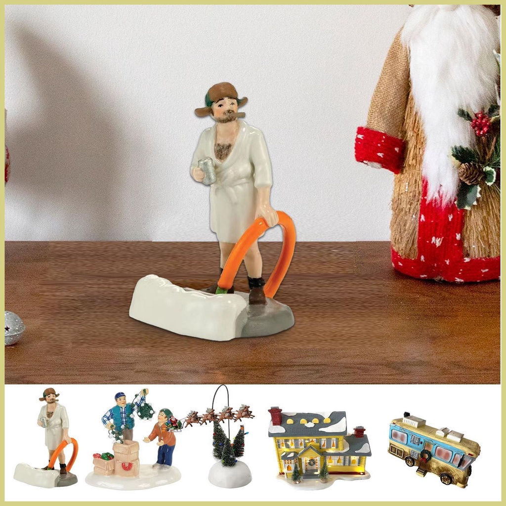 Làng Giáng Sinh Bộ Tòa Nhà Làng Quê Với Ngôi Làng mini Nhiều Màu Sắc aseavn aseavn