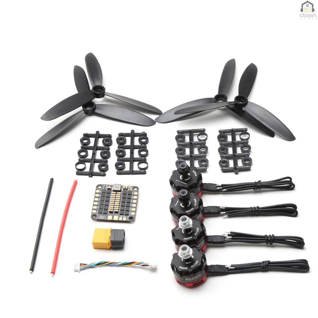 Động Cơ Không Chổi Than 2205 2300kv Với 30a blheli_s esc 5045 Dành Cho fpv racing drone