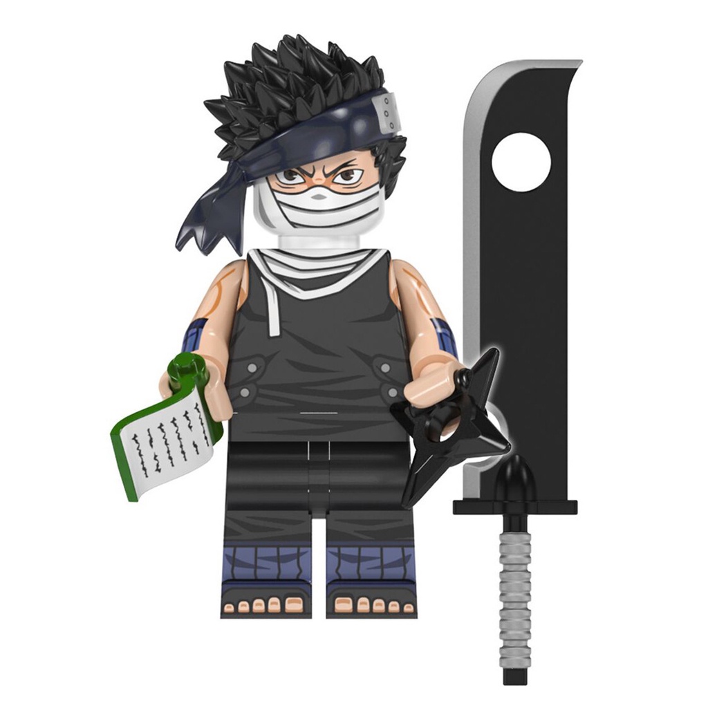 Naruto Bộ Đồ Chơi Lắp Ráp Mô Hình Nhân Vật Hoạt Hình Tái Sử Dụng Được