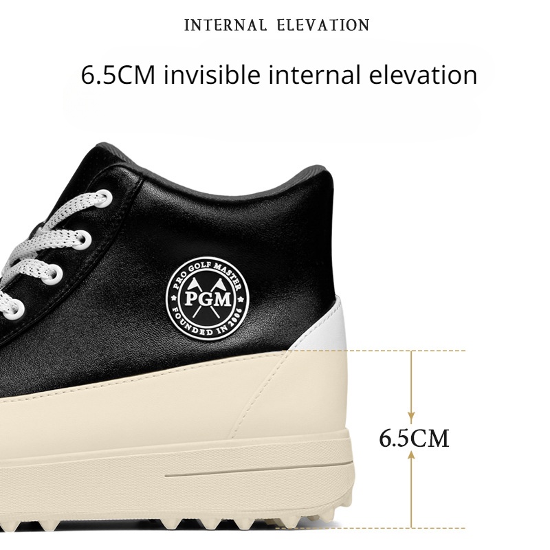 Giày Thể Thao Chơi golf pgm Cổ Cao Chống Trượt Không Thấm Nước Thời Trang Cho Nữ