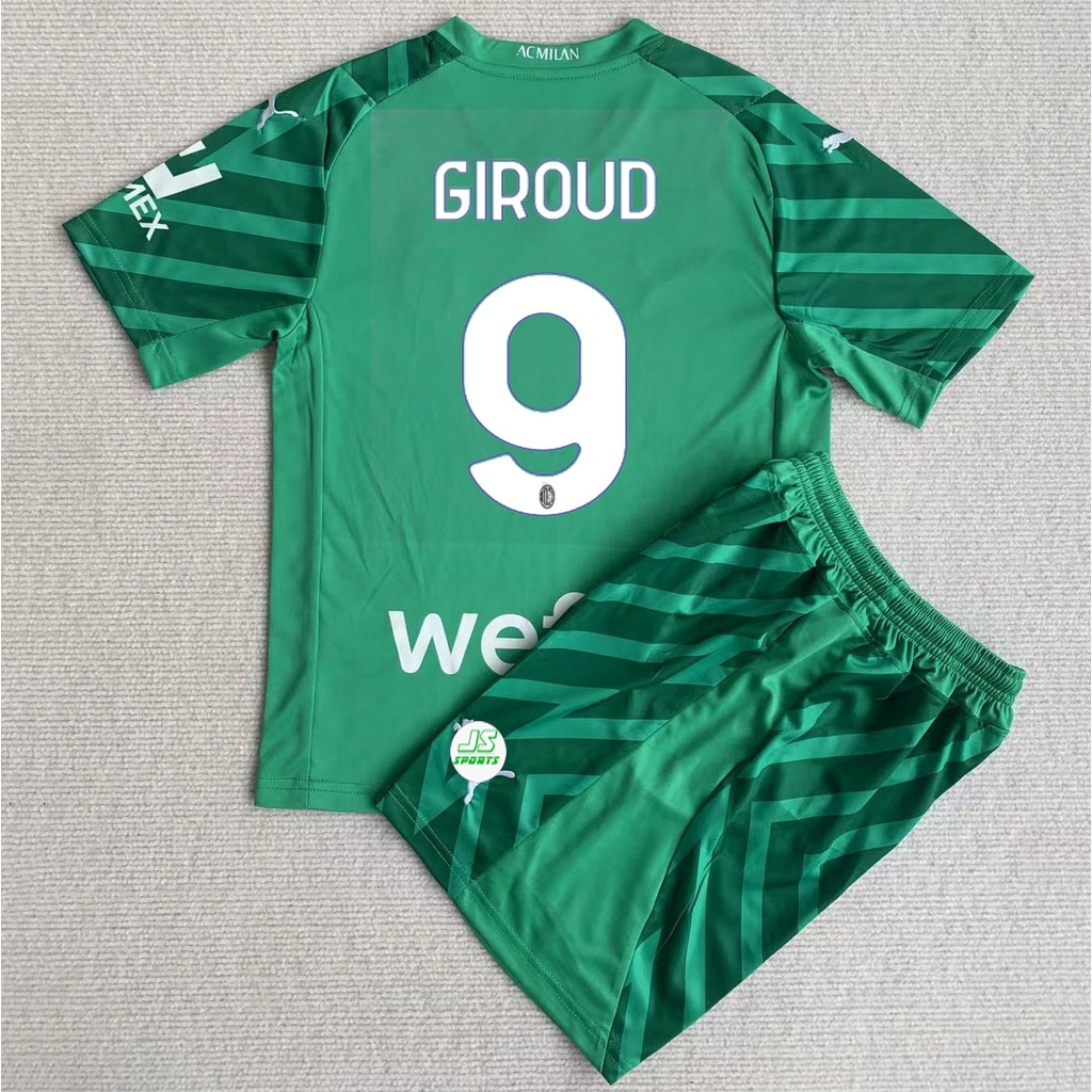 Áo Đồng Phục Bóng Đá Đội Tuyển Thủ Môn 23 / 24 ac-m Cho Người Lớn Và Trẻ Em