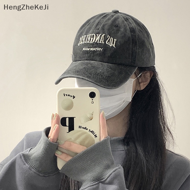 Mũ Lưỡi Trai Vải cotton Mềm Thêu Họa Tiết Phong Cách Cổ Điển Thời Trang Cho Nam Và Nữ hengzhekeji