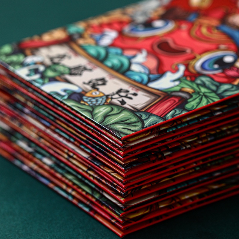Set 6 Bao Lì Xì Đỏ May Mắn 2024 Cho Năm Mới