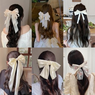 Kẹp Tóc Nơ Cỡ Lớn Thời Trang Hàn Quốc Cho Nữ