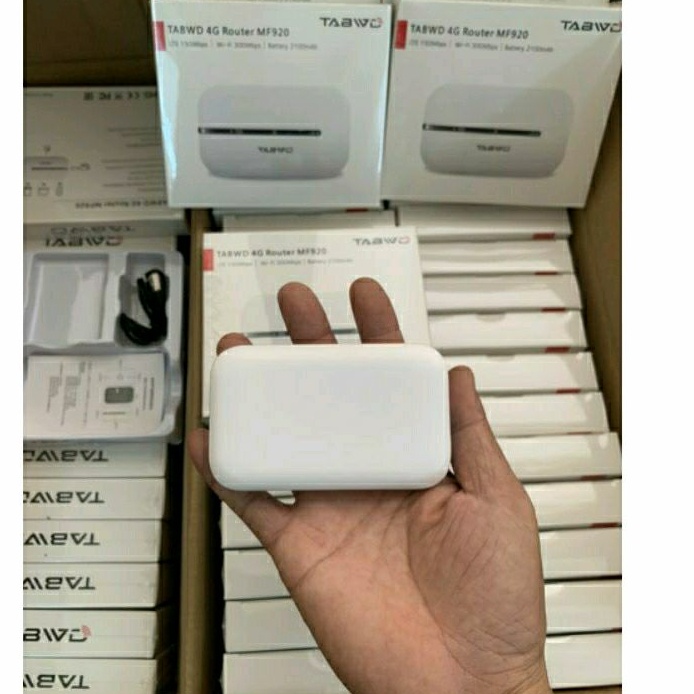 Bộ Phát WiFi 4G TABWD MF920 _ pin 2100mah NEW bh 3 THÁNG