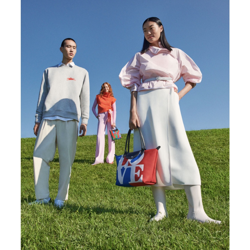 Mới Túi Xách Nữ longchamp robert Indiaa Một Tay Cầm Một Bánh buns love co Thương Hiệu Giới Hạn