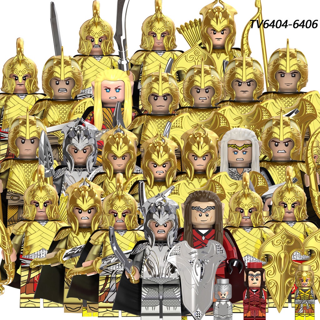 Mô Hình Lắp Ráp Nhân Vật lord of the rings