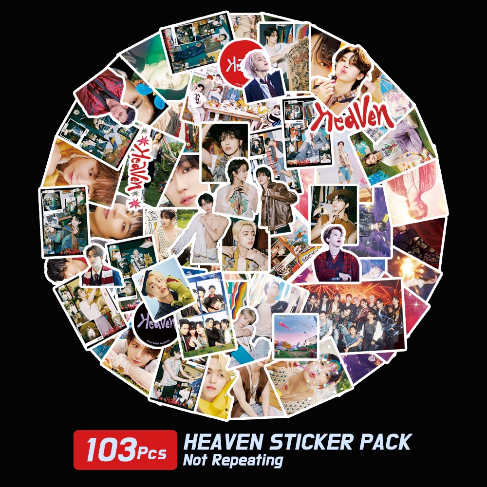 Set 50-107 sticker In Hình Nhóm Nhạc seventeen