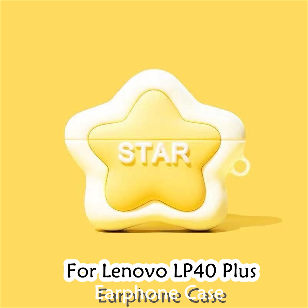 Vỏ Bảo Vệ Hộp Sạc Tai Nghe lenovo lp40 plus no.2 Bằng Silicon Họa Tiết Hoạt Hình Dễ Thương