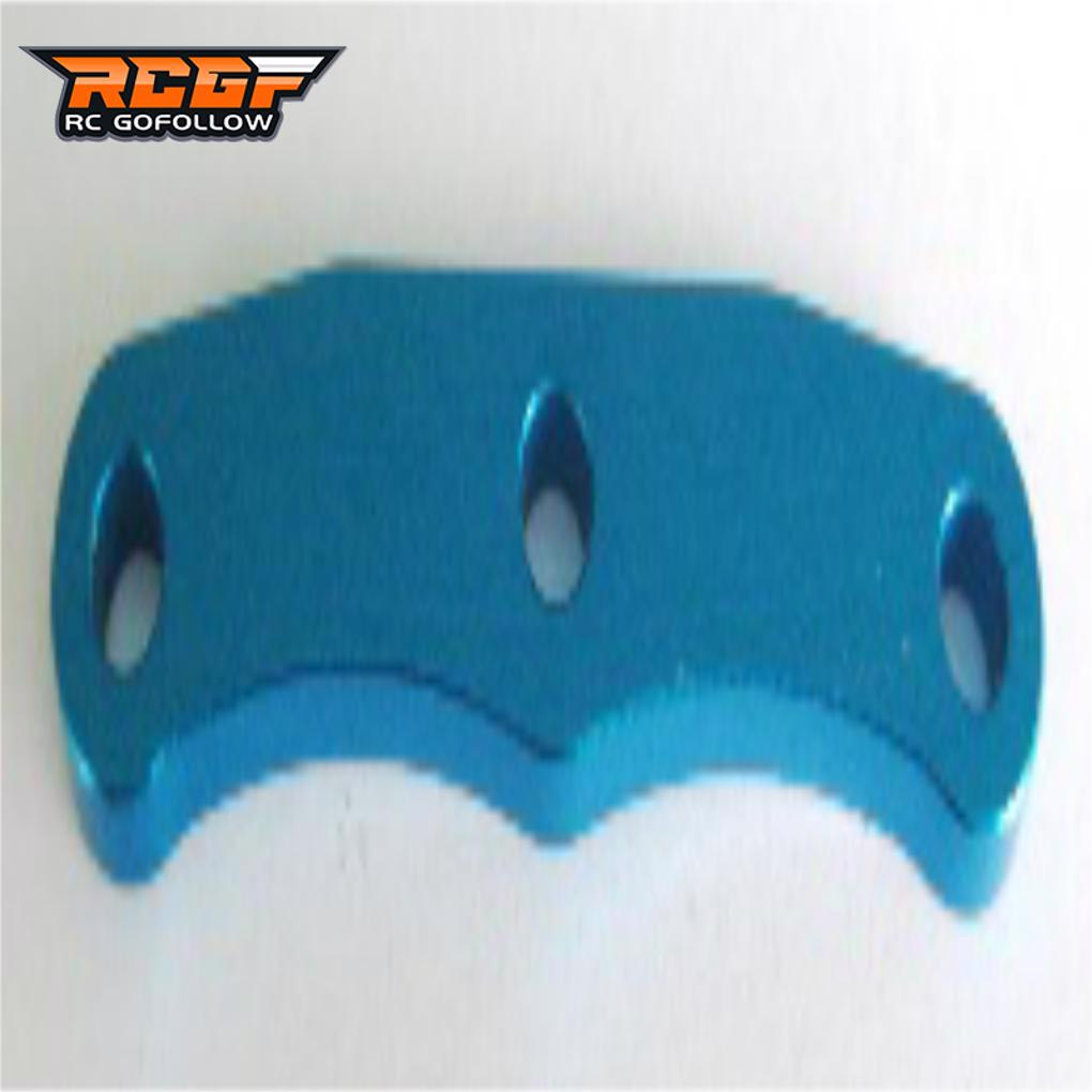 Rcgofollow Giá Đỡ Trước / Sau Bằng Hợp Kim Nhôm Bền Màu Xanh Dương Cho traxxas slash 4 X 4 1 / 10