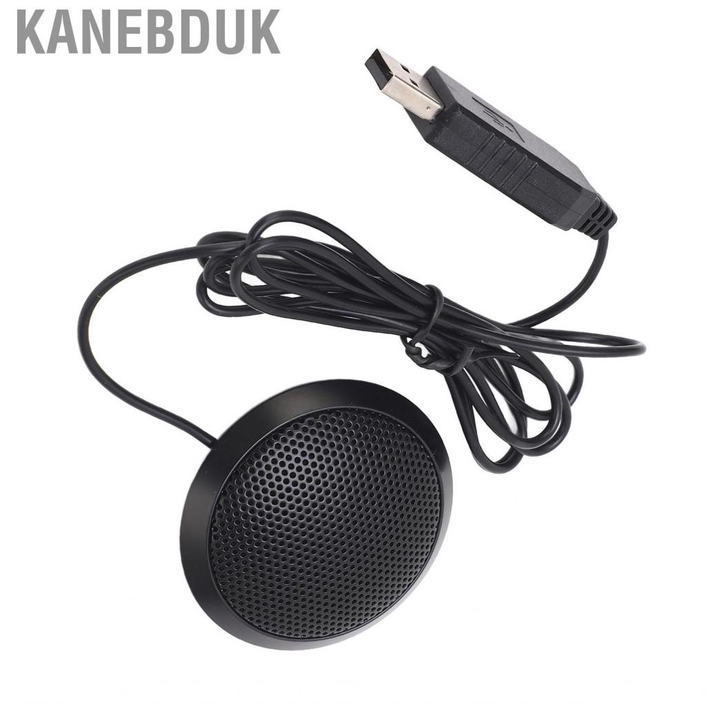 Kanebduk USB 360° Microphone  Portable Conference 10ft Pickup for Online Meetings Class
