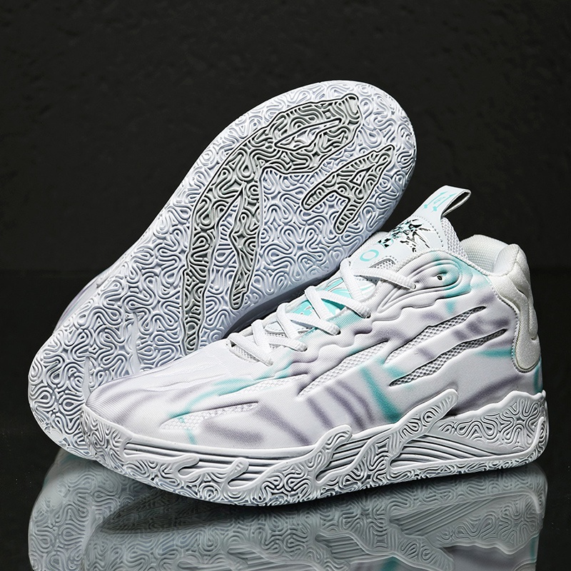 MB.01 Basketball Shoes Giày bóng rổ cho nam và nữ Bóng rổ Giày trò chơi chuyên nghiệp Chống trượt và chống mài mòn size：35-45