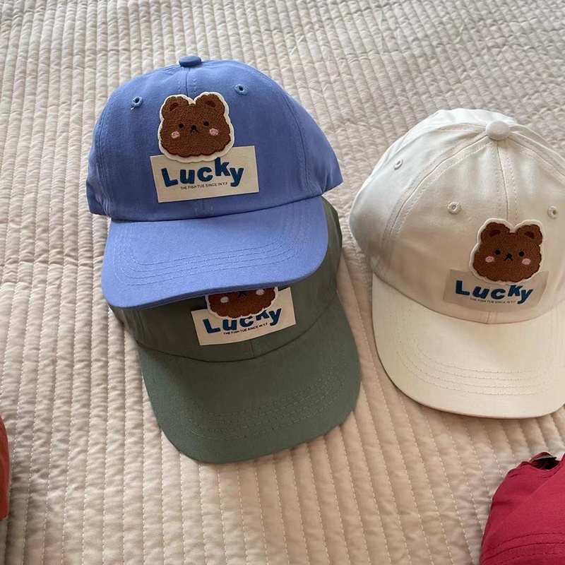 Mũ Lưỡi Trai Che Nắng Chống Gió Hình Vịt / Gấu Hoạt Hình Dễ Thương Cho Bé