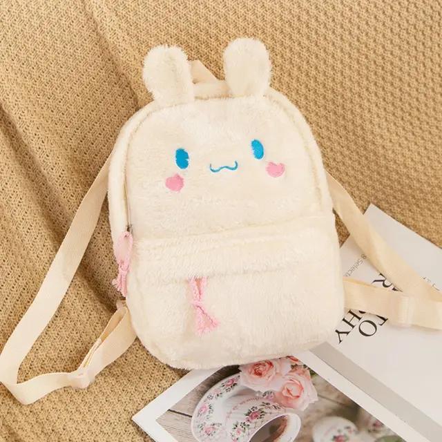Sanrio Ba Lô Đeo Vai Cỡ Lớn Họa Tiết hello kitty kuromi mymelody cinnamoroll Nhồi Bông Dễ Thương Cho Nữ
