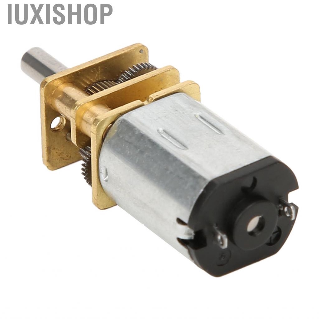Iuxishop GA12-N20 Gear Motor  DC 3V 15-1000RPM Mini Metal Gearwhee Gearbox Durable and Long Service Life Easy to Replace Use