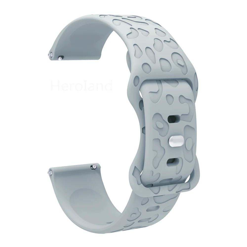 Thời Trang Dây Đồng Hồ Bằng silicone Cho garmin vivoactive 5 4 3 4s venu 3 2 sq 245 18mm 20mm 22mm