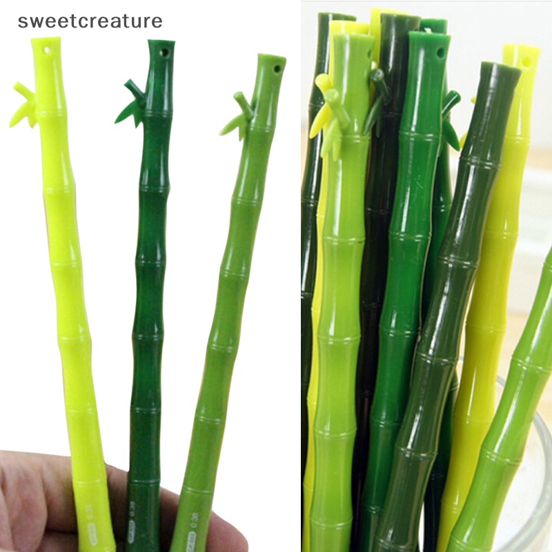 Set 2 Bút Bi Bằng Tre Dễ Thương Cho Học Sinh