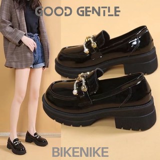 BIKENIKE Giày búp bê giày nữ 2023 NEW Mùa hè Vintage England phong cách thiết lập Mary Jane đơn giày2307345