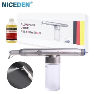 Niceden Nha khoa 2 in1 Nhôm Oxide Micro Blaster Giao diện Microetcher Phun cát Alumina Súng mài mòn không khí Dụng cụ nha khoa