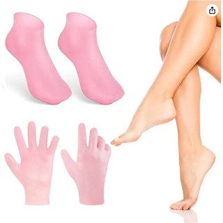 1 Đôi Vớ gel silicone Tẩy Tế Bào Chết Giảm Đau Và Chống Nứt Nẻ Da Chân