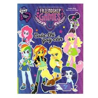 Sách my little pony - rainbow rocks - cuộc thi gay cấn - bản quyền