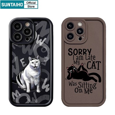 Ốp Điện Thoại TPU Silicon Mềm Chống Sốc In Chữ Tiếng Anh Cho Iphone 15 14 12 13 11 Pro Max IP 7 8 Plus Iphon X Xs XR Xs Max