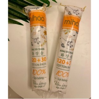 MIHOO - BÔNG TẨY TRANG (150 MIẾNG)