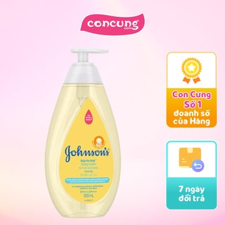 Sữa tắm gội toàn thân Johnson Baby cho bé 500ml (Bao bì mới)