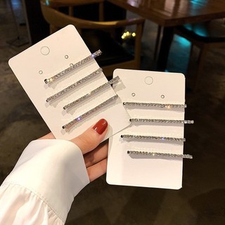 Kẹp tóc mái đính đá lấp lánh