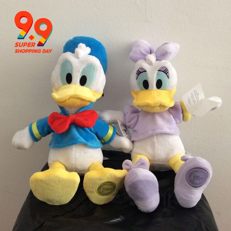 Thú Nhồi Bông Hình Vịt Donald / Chuột Mickey / Minnie / Daisy Đáng Yêu