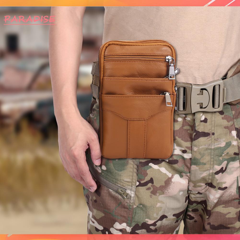 Túi Da Đeo Hông Đựng Điện Thoại thiên Đường 1.vn Thời Trang Cho Nam