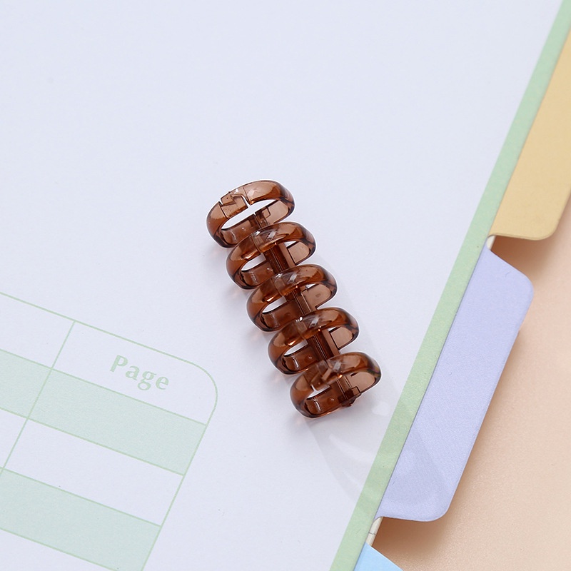 Thanh còng nhựa làm sổ, kẹp tài liệu đường kính 4.1cm* 1.5cm nhiều màu