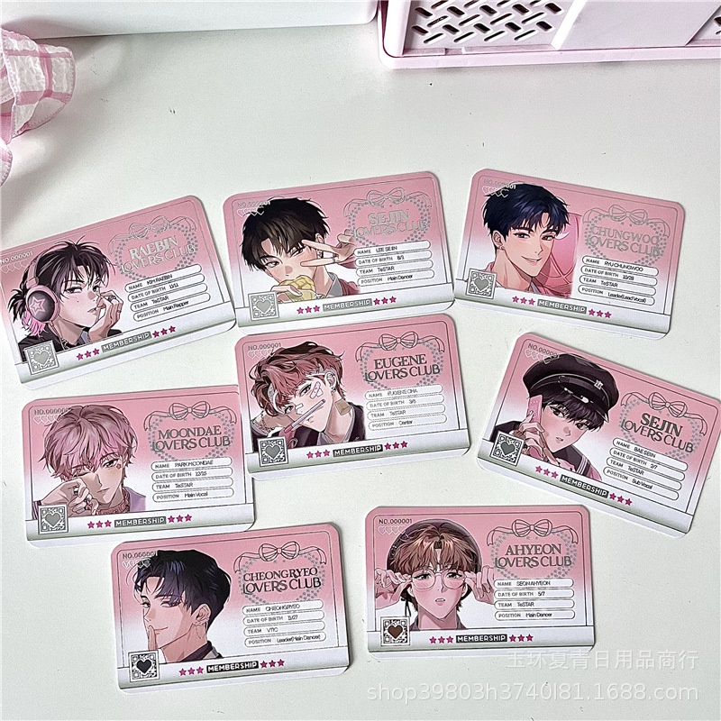 Thẻ Bạc Nhỏ Nhắn 3-inch Phong Cách Hàn Quốc ins Cho Nam Giới