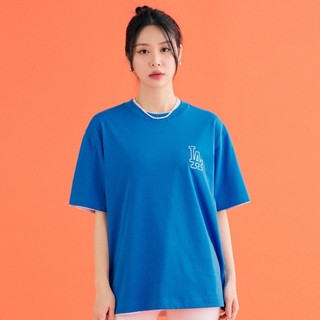 [CHÍNH HÃNG] - ÁO THUN MLB - BIG LOGO LA - BLUE - CODE: 3ATSB0433-07BLS