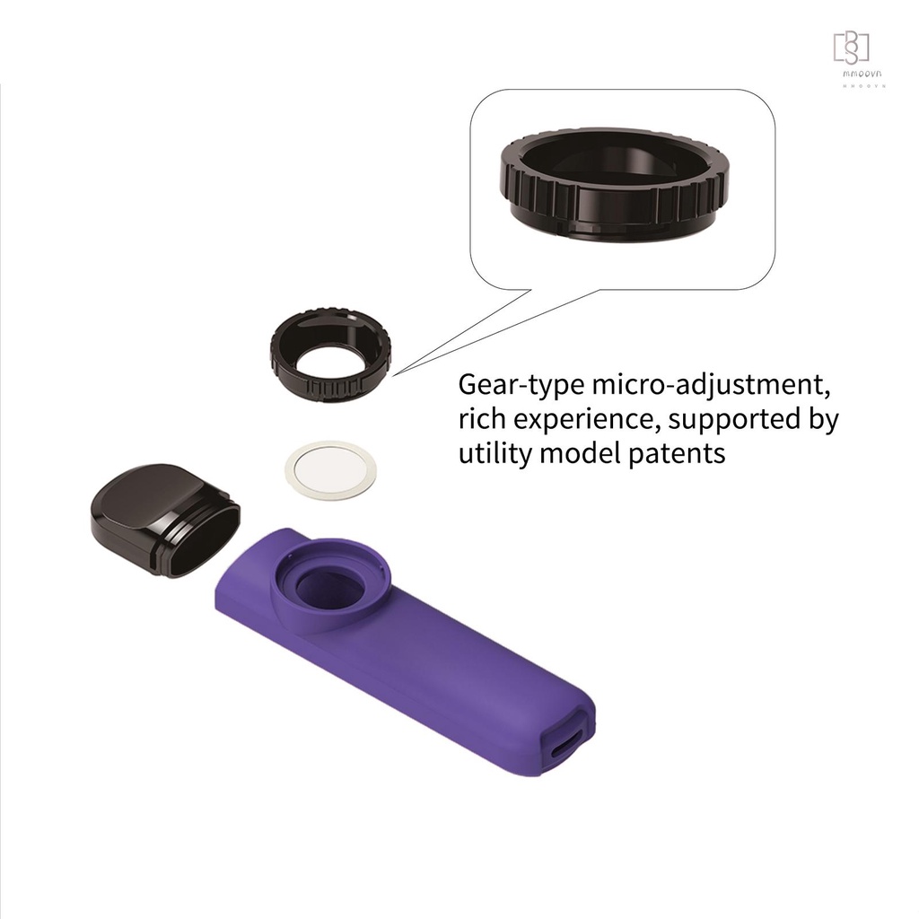 Hot!♫ Kèn kazoo Bằng abs Kèm 8 Miếng Gõ Dành Cho Người Mới Bắt Đầu