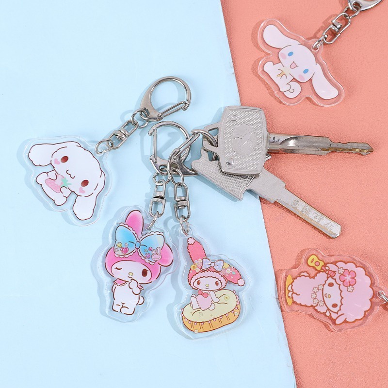 1 Móc Khóa Hình Con Chó Đang Ngủ Dễ Thương