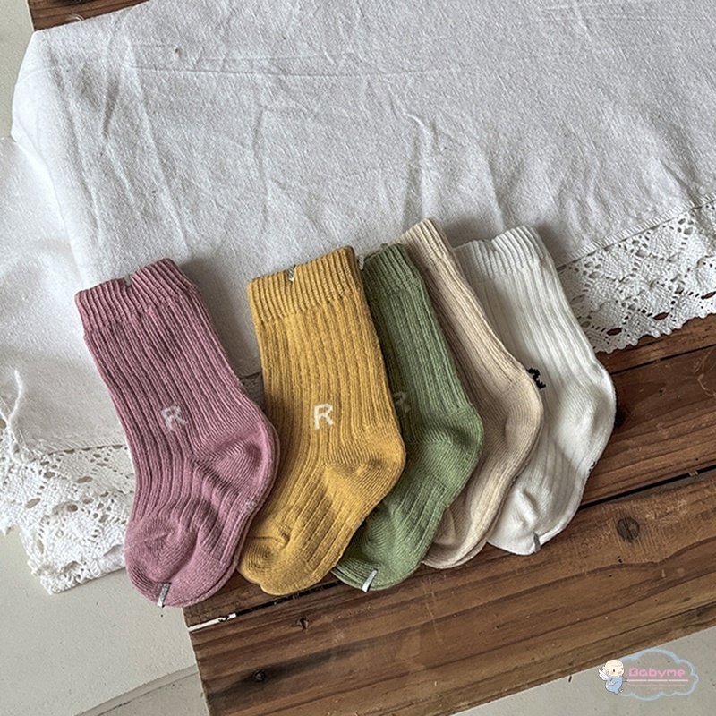 Vớ Thể Thao Cao Cấp Màu Trơn Giữ Ấm Thân Thiện Với Da Bảo Vệ Cho Trẻ Em