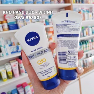 Kem dưỡng da tay Nivea Q10 nội địa Đức 75ml