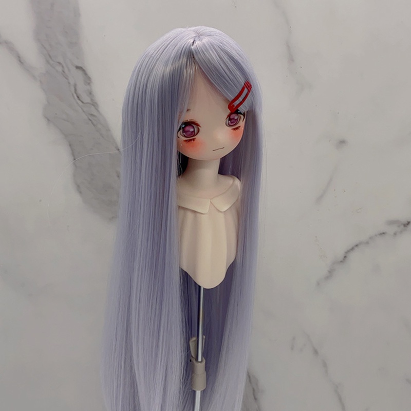 Mới Tóc Giả Dài Thẳng Cho Búp Bê bjd 1 / 3 & 1 / 4 & 1 / 6