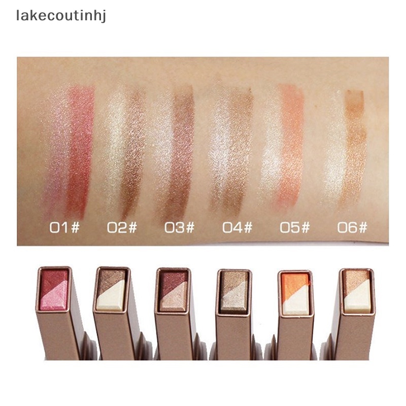 1 Thỏi Phấn Mắt Hai Tông Màu Ánh Nhũ Chống Nước