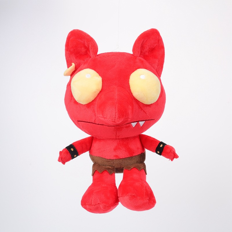 Ere1 Búp Bê Đồ Chơi Nhồi Bông Hình Quái Vật Màu Đỏ Trong roblox doors Làm Quà Tặng Cho Bé