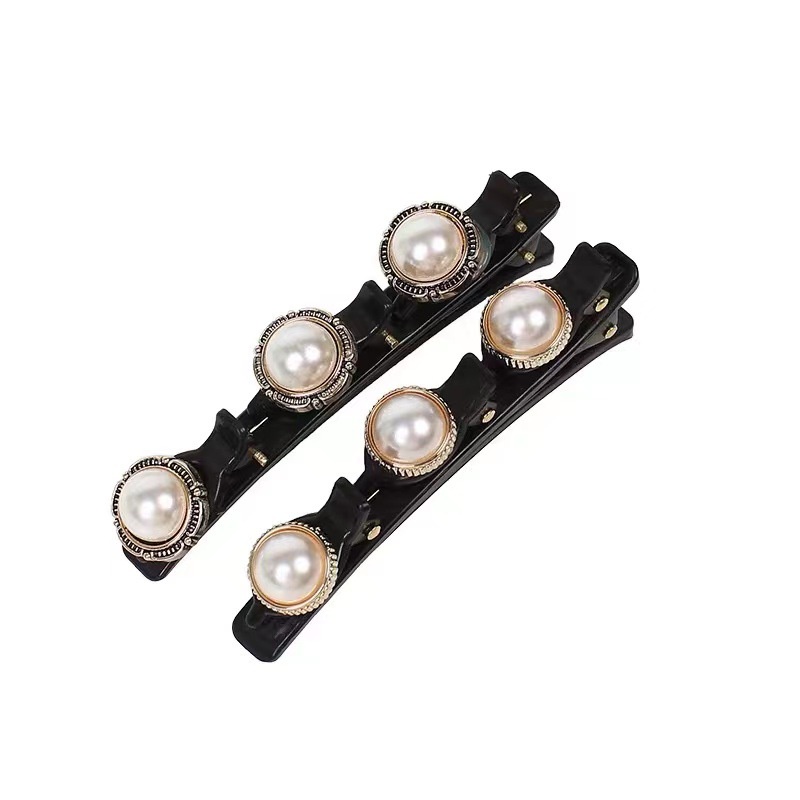 Kẹp Tóc Bện Hình Hươu Trắng Phong Cách Đơn Giản