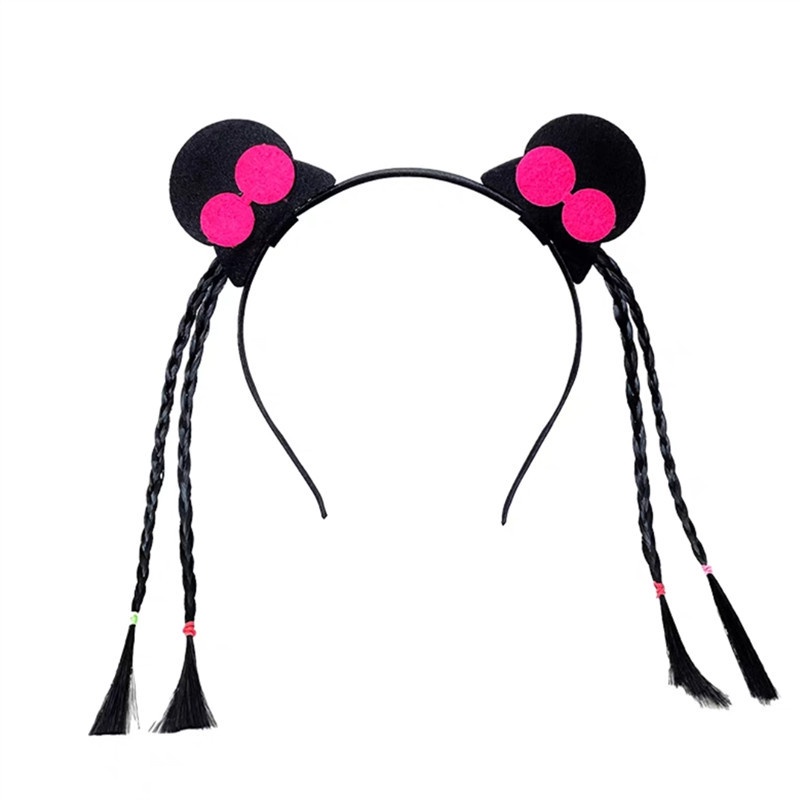 Kẹp Tóc Vải Nỉ Hình Cây Dao Độc Đáo Vui Nhộn Năm 2023