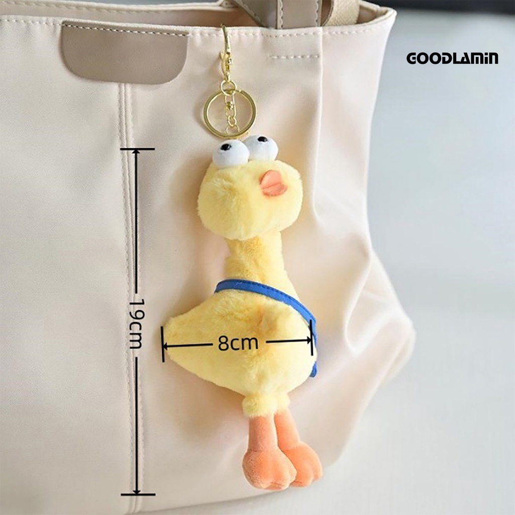 Goodlarxx Móc Khóa Vịt Nhồi Bông pp Mềm Mại Đáng Yêu