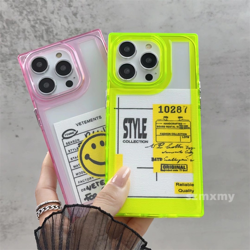 Ốp Điện Thoại tpu Mềm Trong Suốt Màu Kẹo Cho iphone 15 14 13 12 11 pro max