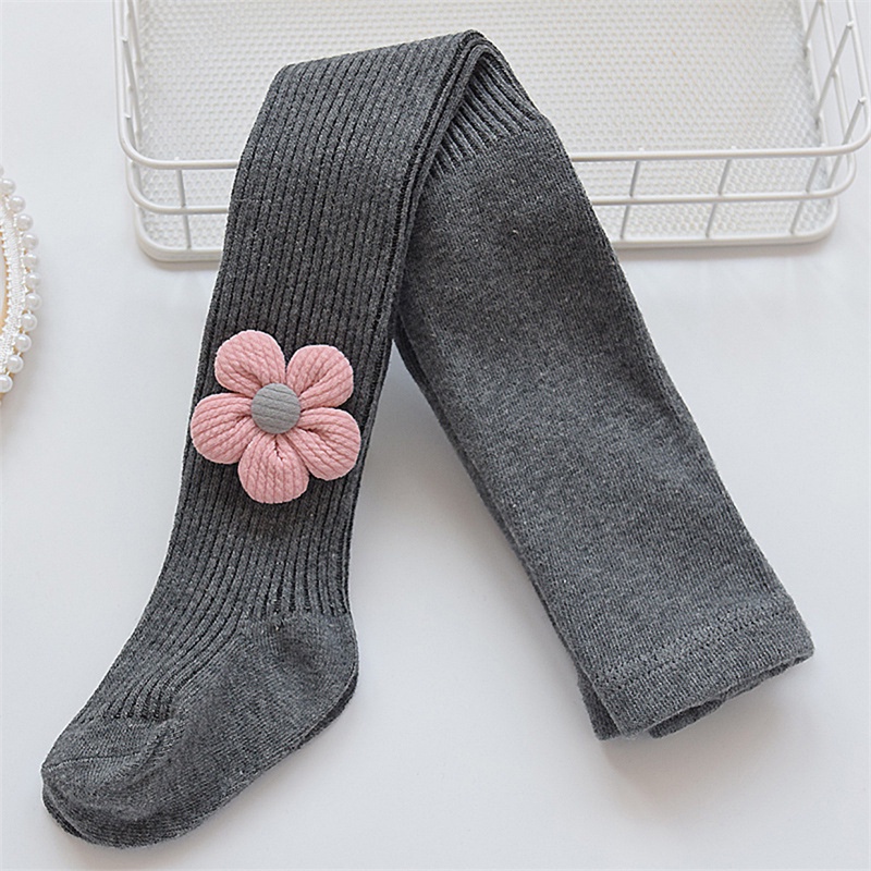 BEAR LEADER Quần Tất cotton Mỏng Thời Trang Xuân Thu Cho Bé Gái