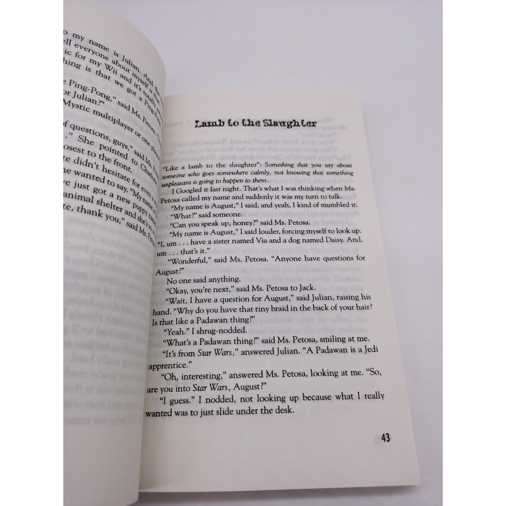 Truyện Tranh Phiên Bản Tiếng Anh wonder boy Phiên Bản Tiếng Anh rj palacio palacio youth Tiểu Thuyết