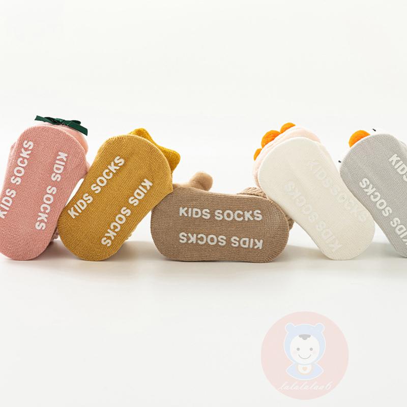 Laa6-giày Bông Ấm Áp Hình Hoạt Hình 3d Cho Bé